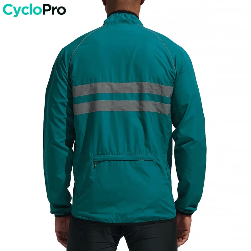 VESTE COUPE-VENT CYCLISTE HOMME - LIGHTY