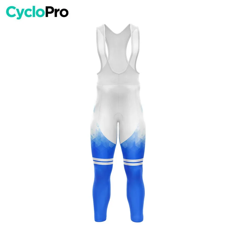 TENUE CYCLISTE AUTOMNE HOMME BLEUE - CRISTAL+ - DESTOCKAGE