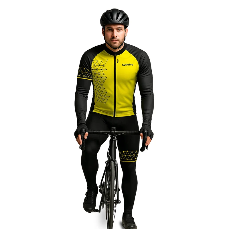 Tenue cycliste hiver Jaune - Atom