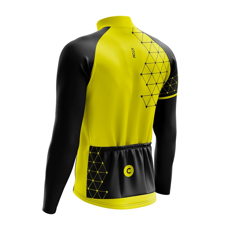 Tenue cycliste hiver Jaune - Atom