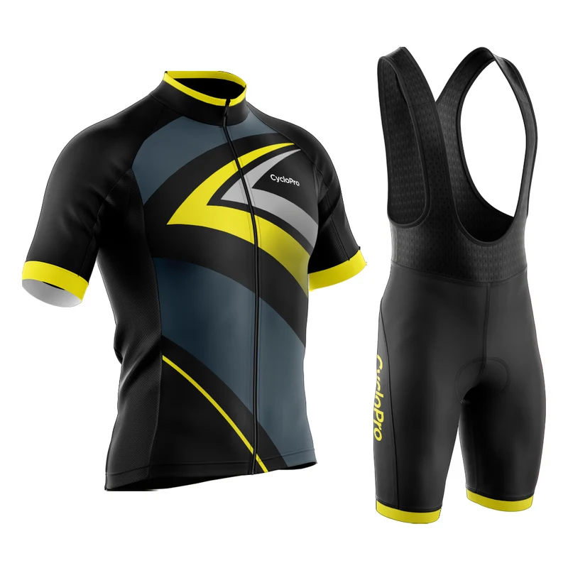Tenue De Cyclisme Jaune Speed