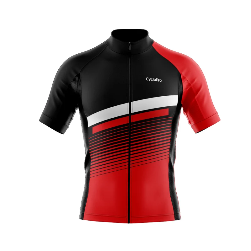 Tenue De Cyclisme Rouge Turbo