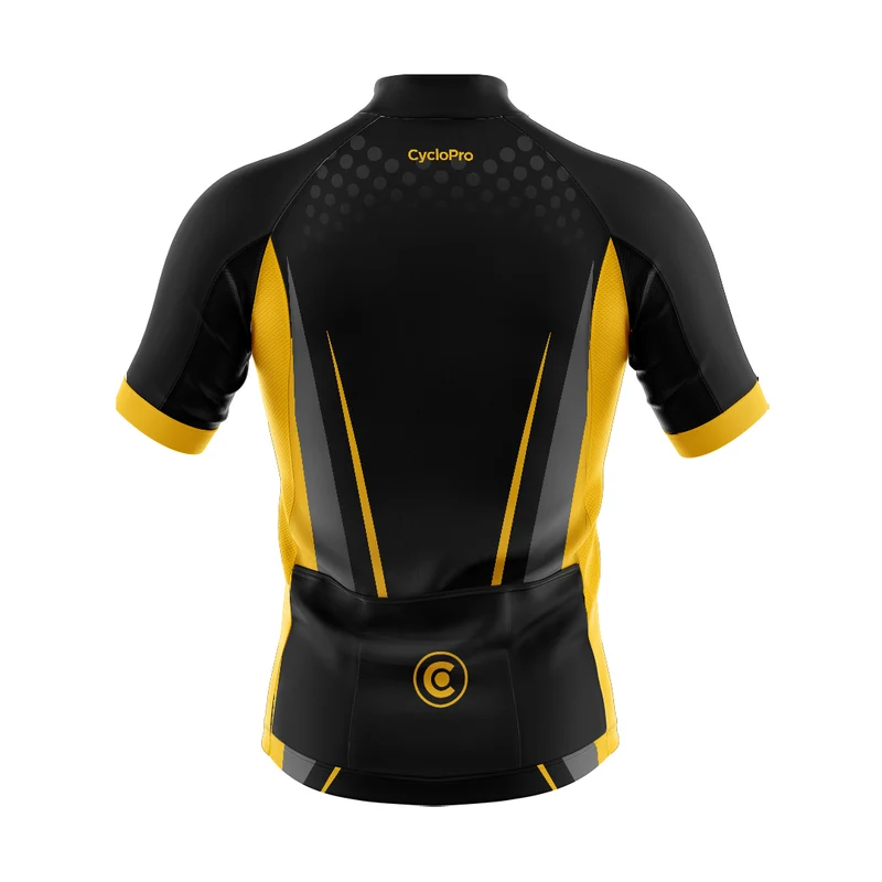 Tenue De Cyclisme Noire et Jaune Solidity