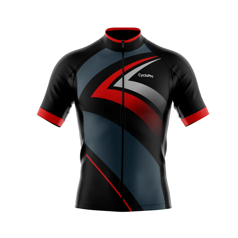 Tenue De Cyclisme noire et rouge speed
