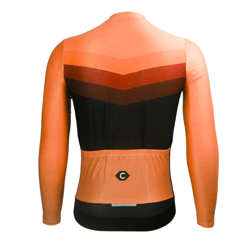 Maillot manches longues mi-saison orange | Agility