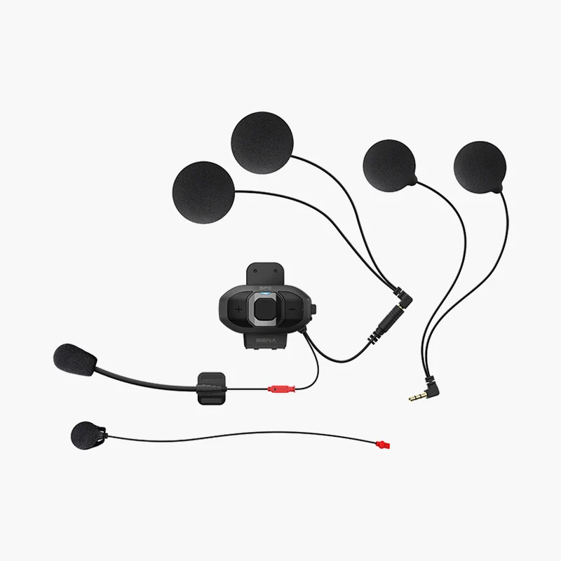 SF2 Motorcycle Bluetooth Communication System with Dual Speaker Sets