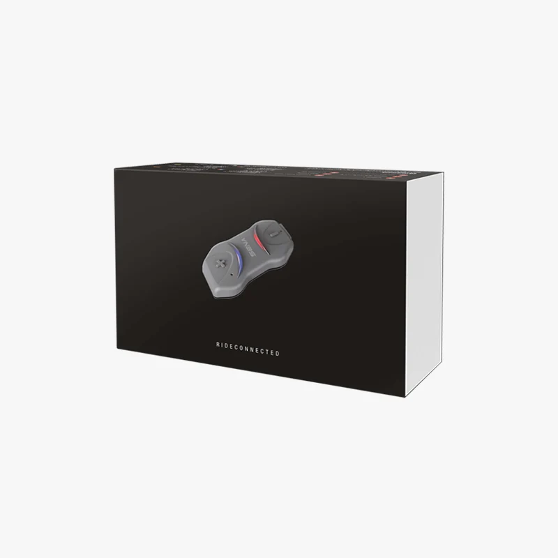 10R Low Profile Motorcycle Bluetooth Communication System