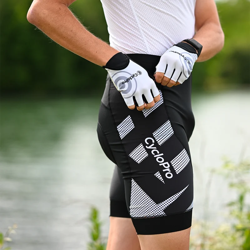 Cuissard Cycliste 3 Poches blanc - Practical+