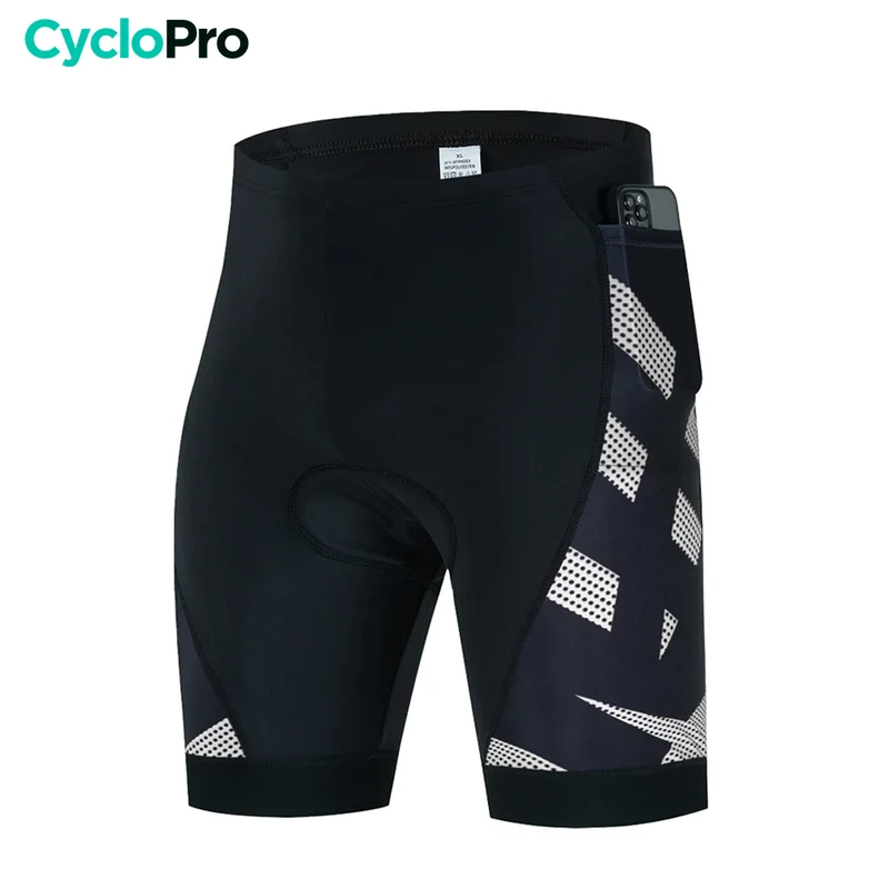 Cuissard Cycliste 3 Poches blanc - Practical+