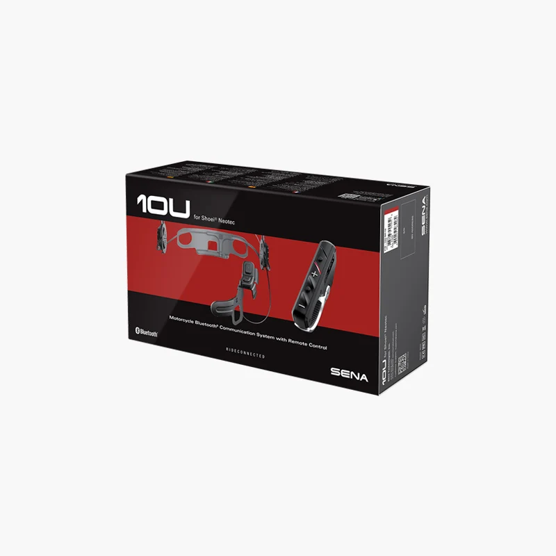 10U Motorcycle Bluetooth Communication System with Remote Control