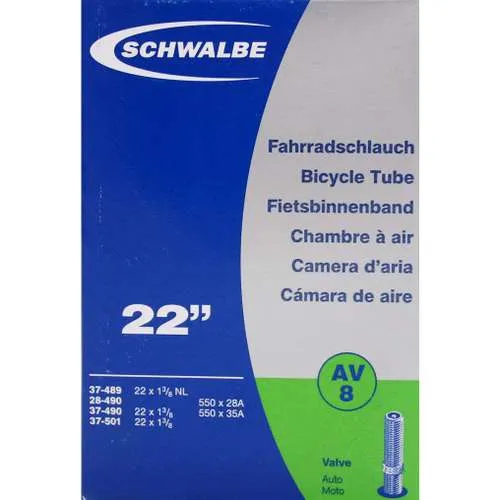 SCHWALBE CHAMBRE A AIR VELO 550 x 28 35A