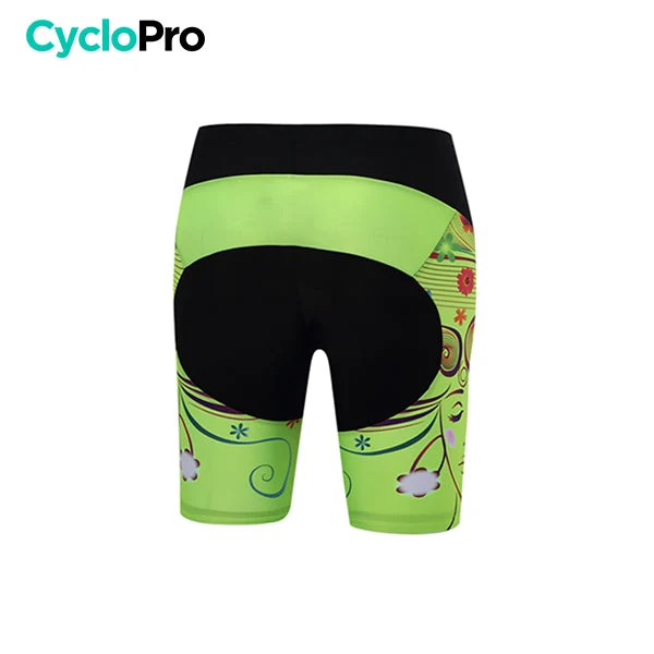 Cuissard femme Cyclisme / VTT - Green+ - DESTOCKAGE