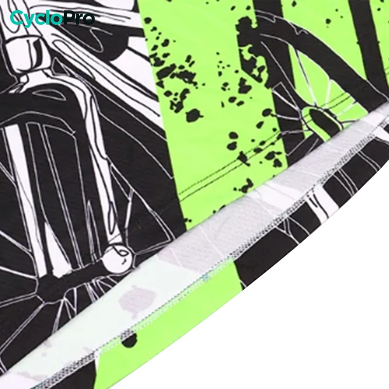 Maillot Vtt homme manche courte noir et vert | AgilityMax