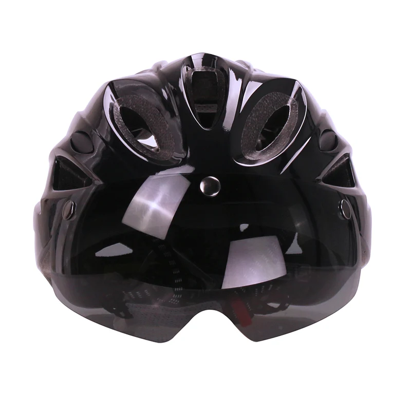 Casque vélo avec visière Noir - Adventure