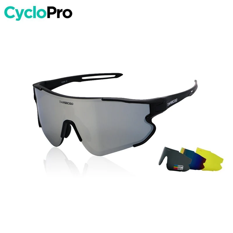Lunettes Vélo Verres Interchangeables - Noires - OPTIMAX