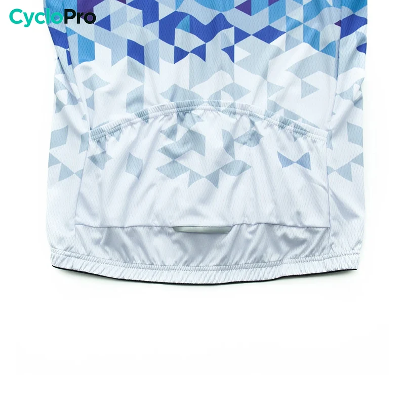 Maillot Cyclisme sans manches Bleu - Eski - DESTOCKAGE