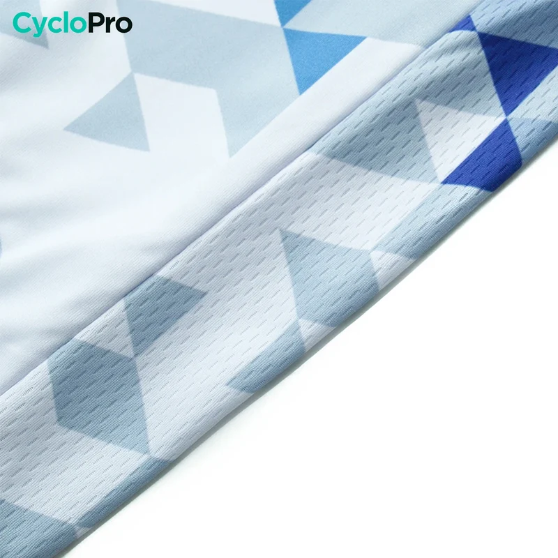 Maillot Cyclisme sans manches Bleu - Eski - DESTOCKAGE