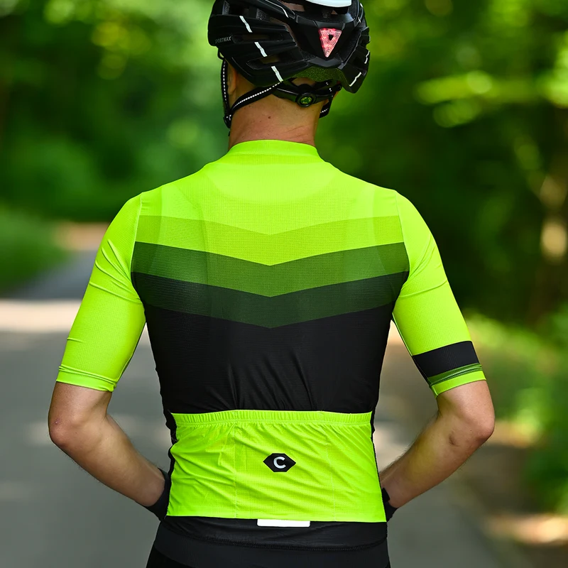 MAILLOT DE CYCLISME VERT - AGILITY