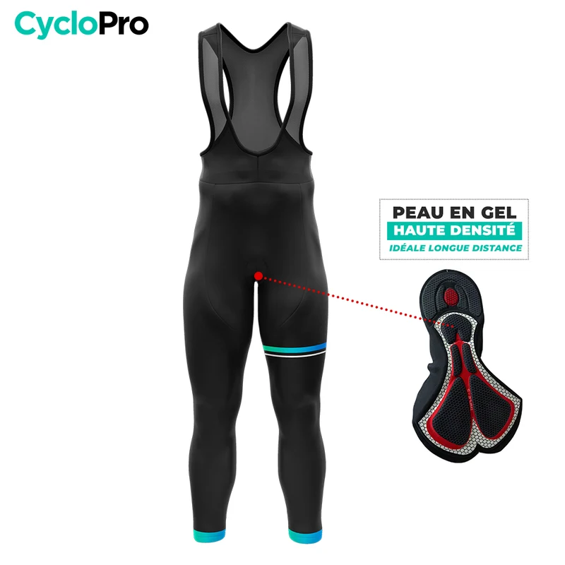 Tenue cycliste hiver - Collection Azure