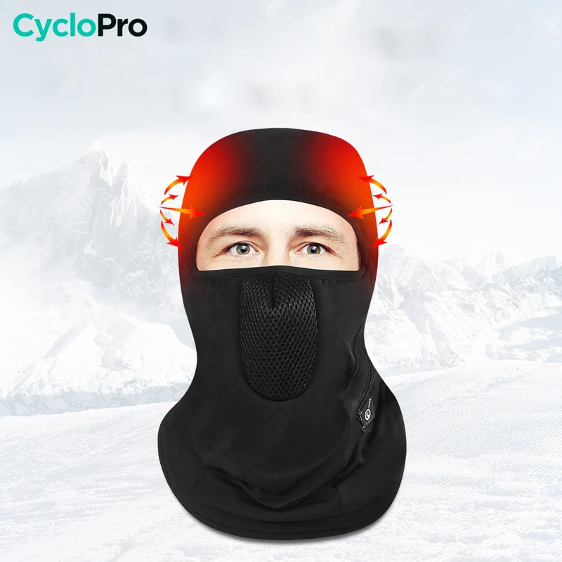 Cagoule Vélo Chauffante - HeatingPlus