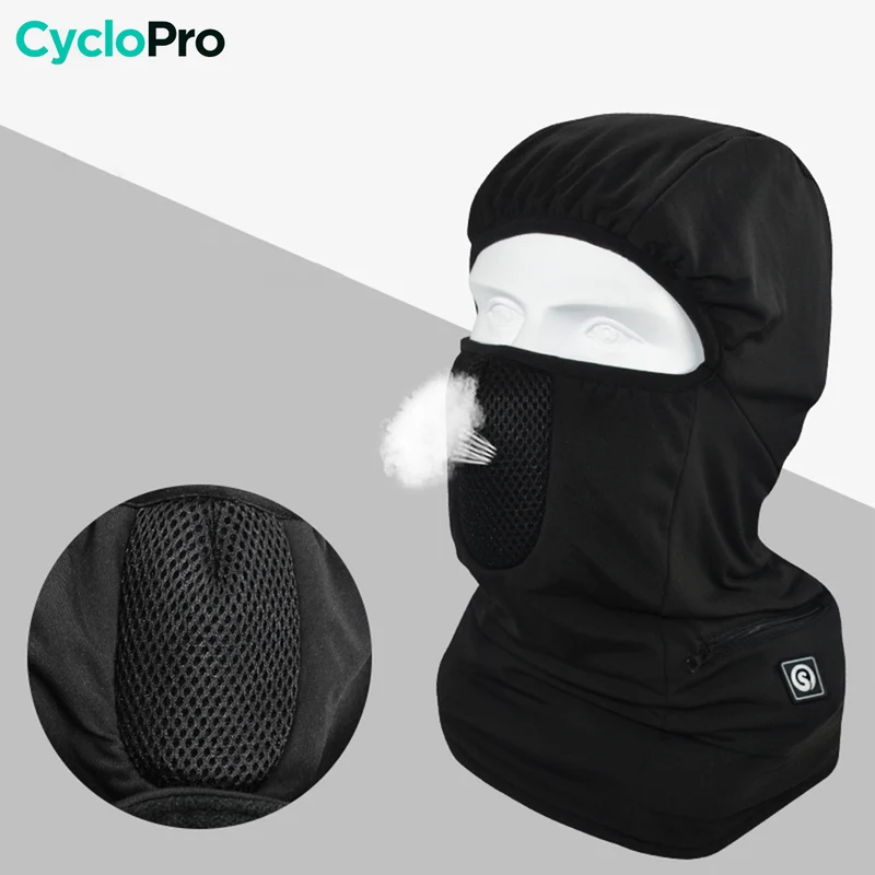 Cagoule Vélo Chauffante - HeatingPlus