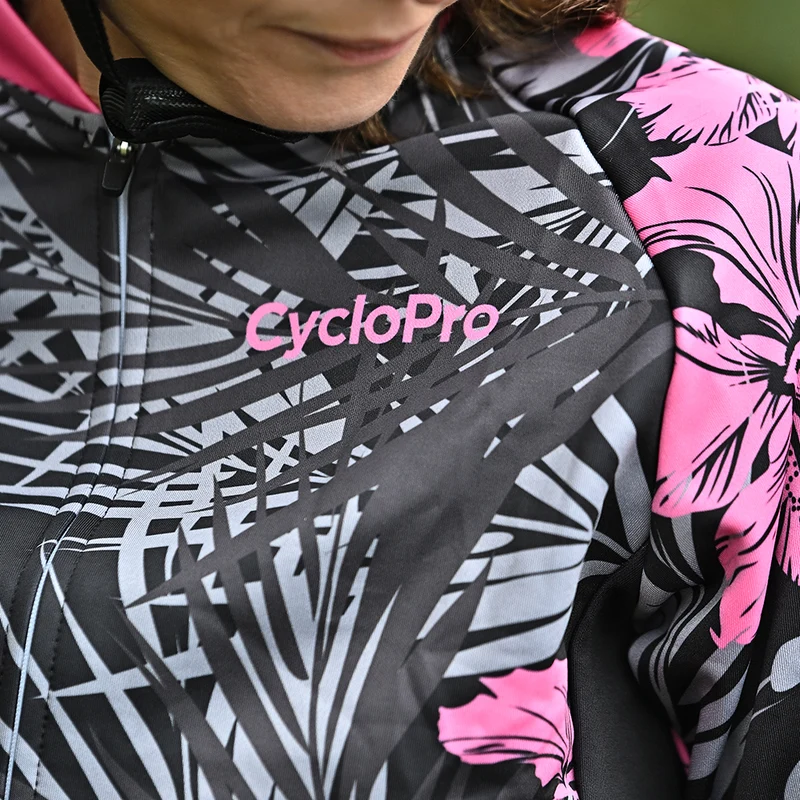 MAILLOT LONG DE CYCLISME NATURA - HIVER