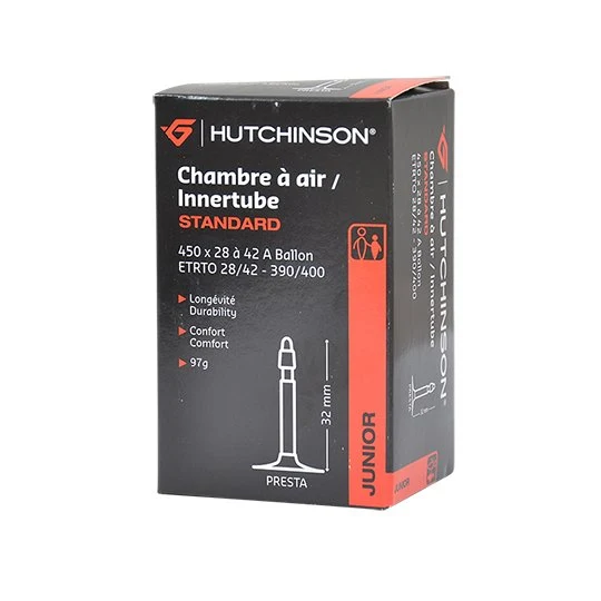 HUTCHINSON CHAMBRE A AIR VELO 450 x 28-42A VP