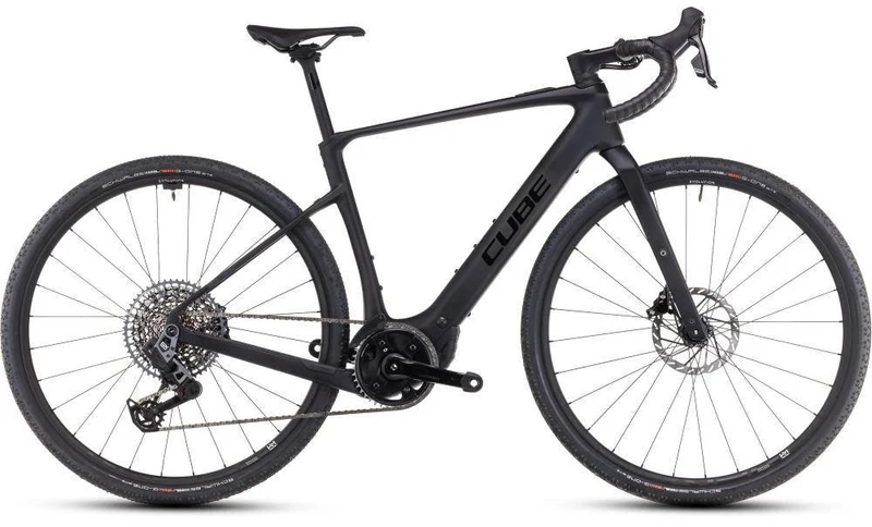 CUBE Gravel électrique carbone NUROAD HYBRID C.62 SLX 60Nm 400w