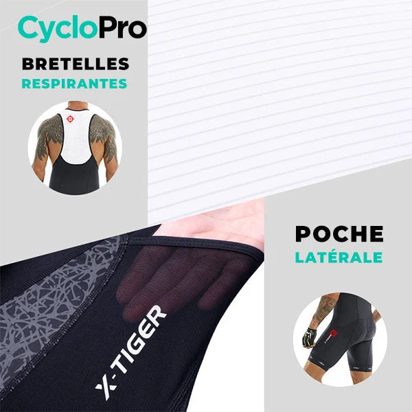 Cuissard Cyclisme et VTT - Reflect+ - DESTOCKAGE