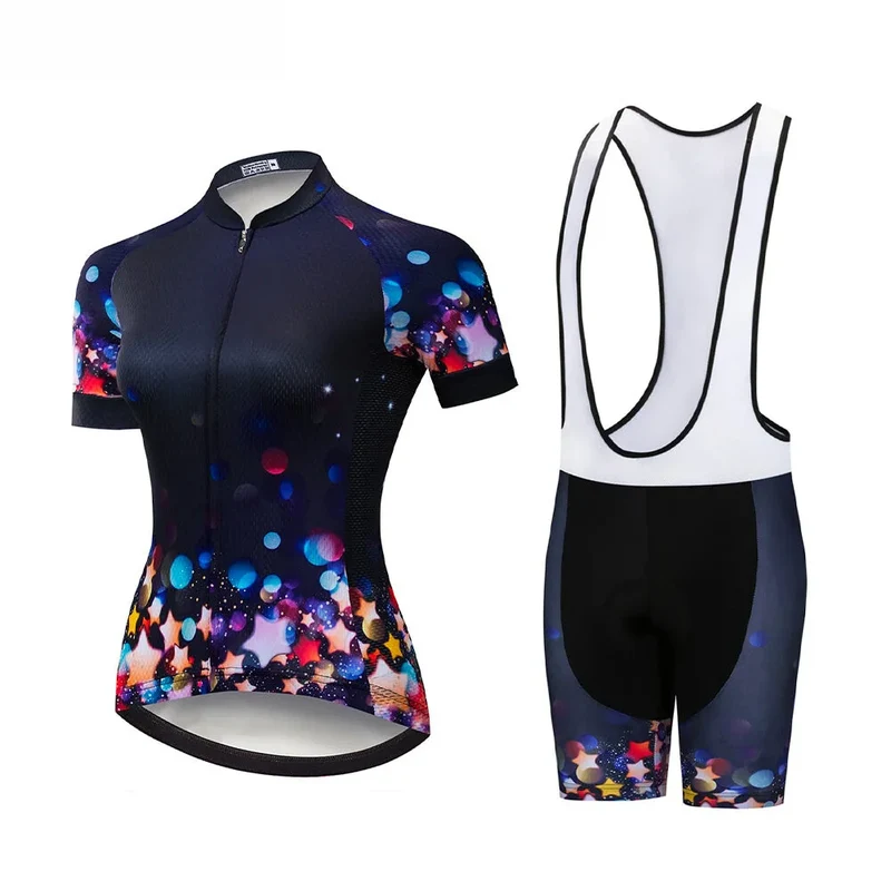 Tenue Vélo de Route Noire - Stars+