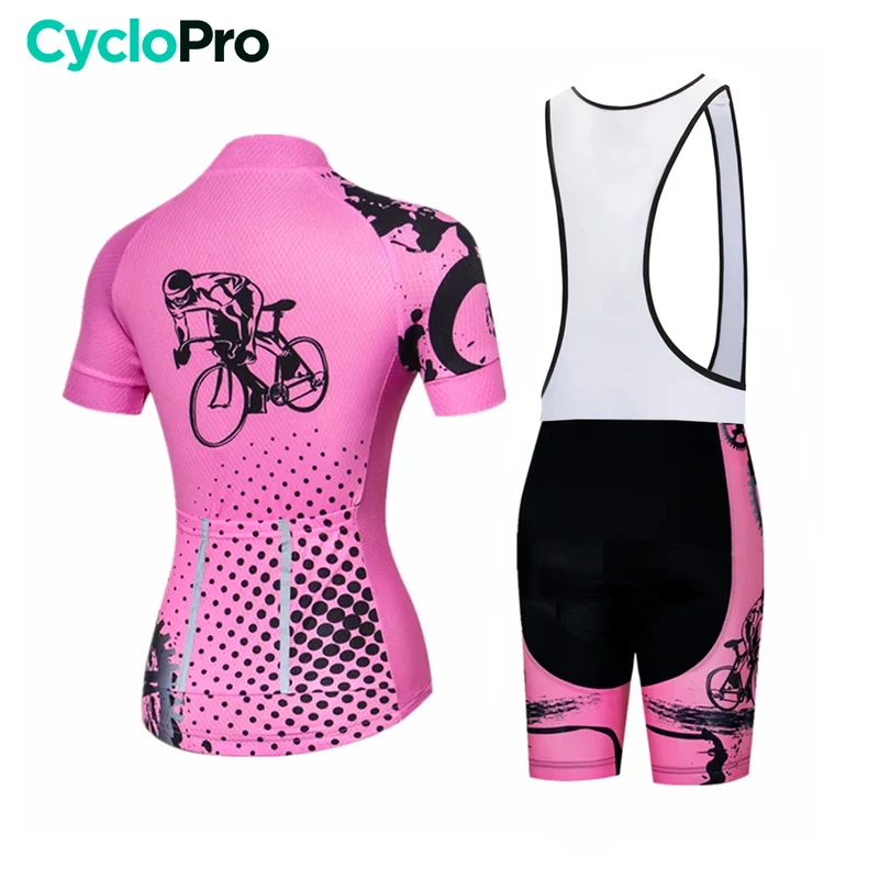 Tenue Vélo de Route Rose - Cycling