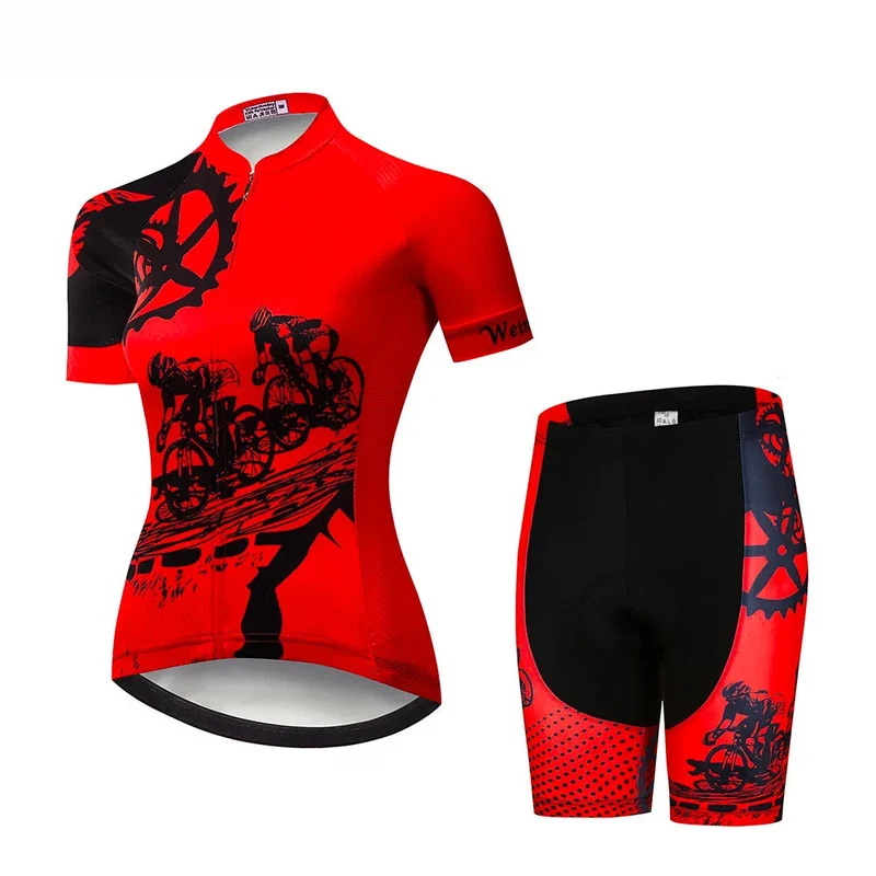 Tenue Vélo de Route Rouge - Cycling
