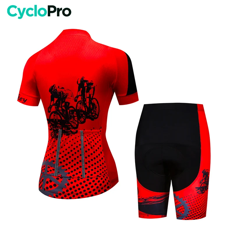 Tenue Vélo de Route Rouge - Cycling