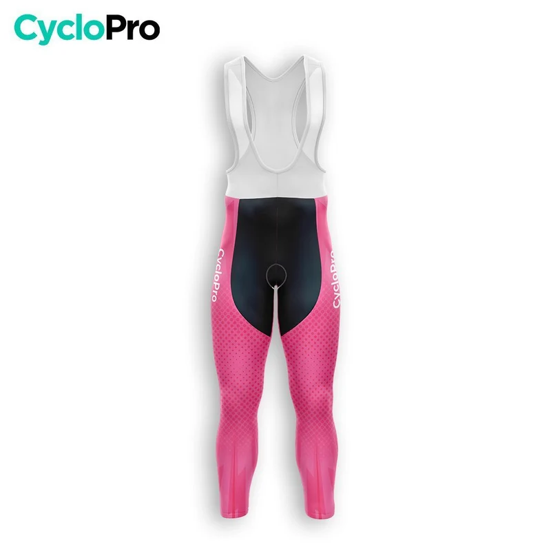 COLLANT CYCLISTE AUTOMNE HOMME ROSE - SPEED+ DESTOCKAGE