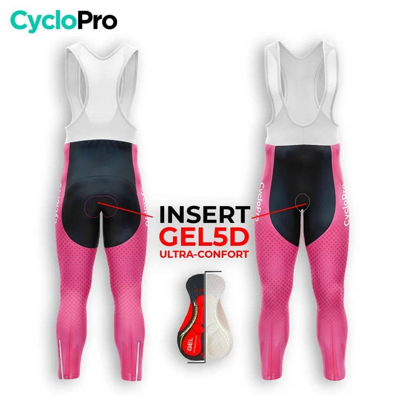 COLLANT CYCLISTE AUTOMNE HOMME ROSE - SPEED+