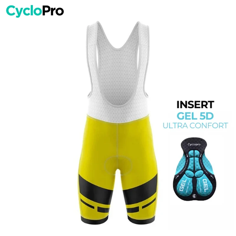Cuissard De Cyclisme Jaune - UltraSecure