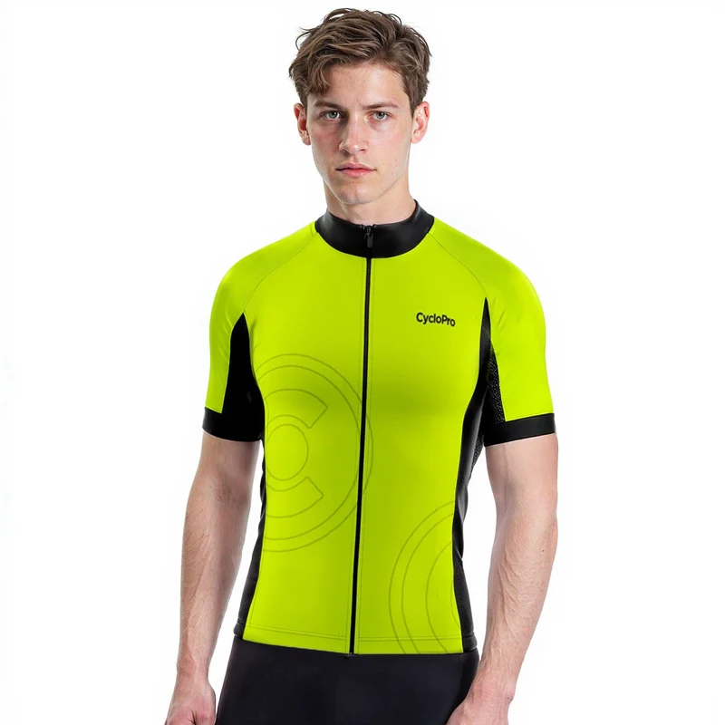 Maillot Cycliste Route Fluo - CycloPro+