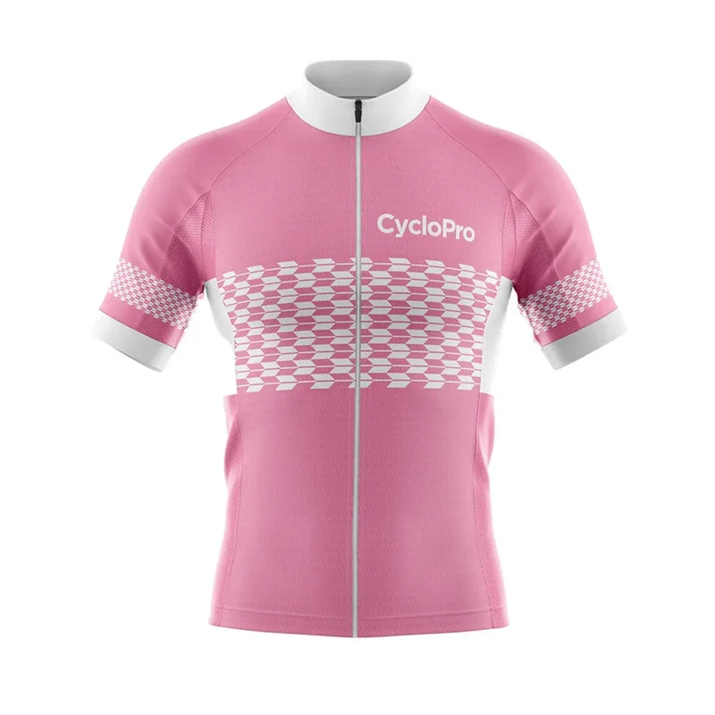 Maillot Cyclisme Route Rose - Excellence