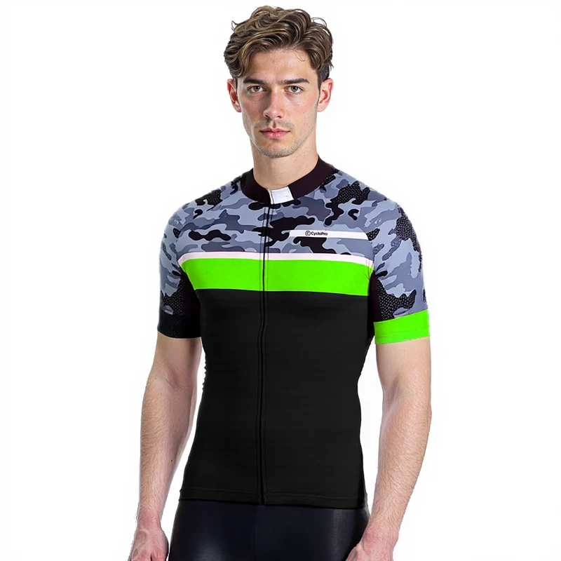 MAILLOT DE CYCLISME VERT - CAMORIDE