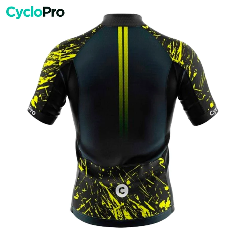 MAILLOT DE CYCLISME JAUNE - CYCLOPRO
