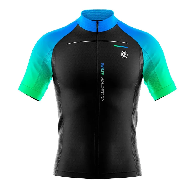 MAILLOT DE CYCLISME - AZURE