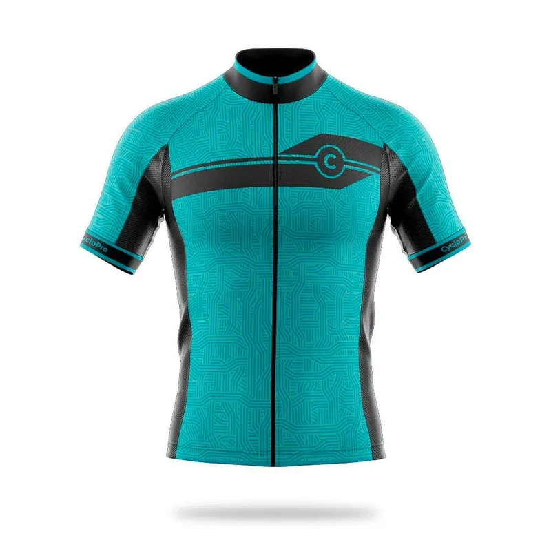 Maillot Cyclisme Route Bleu - Diamond+