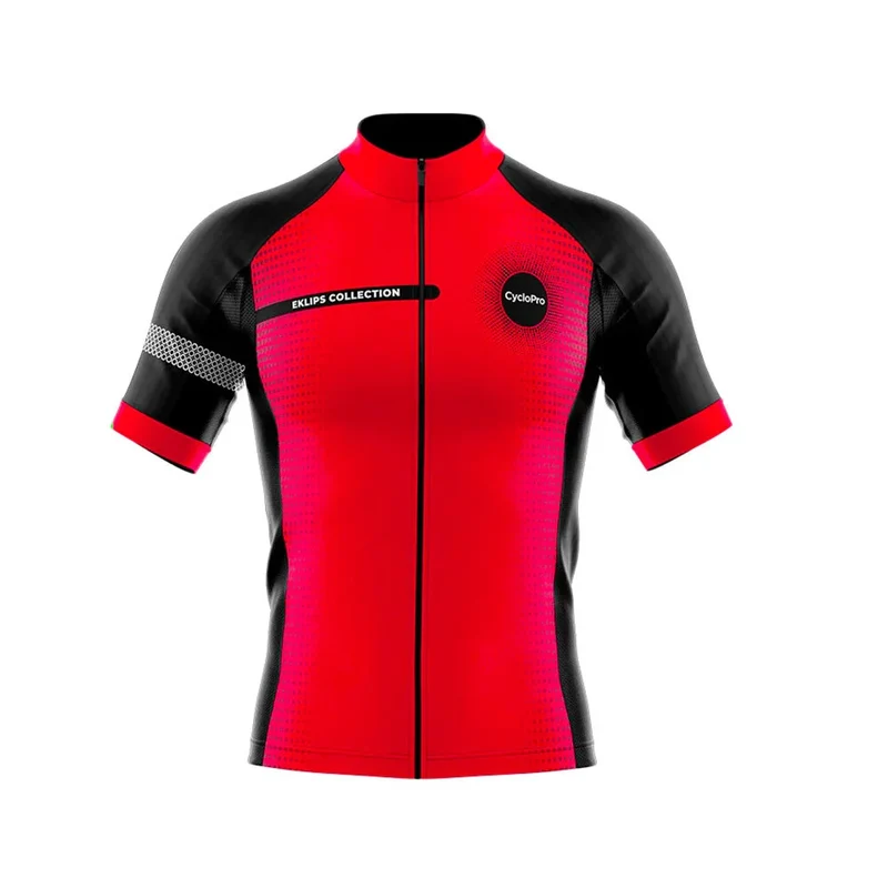 MAILLOT DE CYCLISME ROUGE - EKLIPS