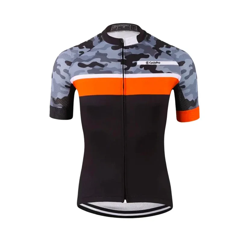 MAILLOT DE CYCLISME ORANGE - CAMORIDE