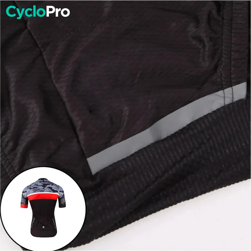 MAILLOT DE CYCLISME ORANGE - CAMORIDE