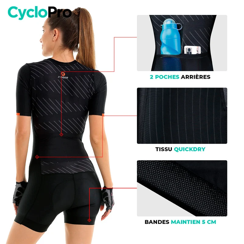 Combinaison Cyclisme / VTT pour Femme - Esqui+