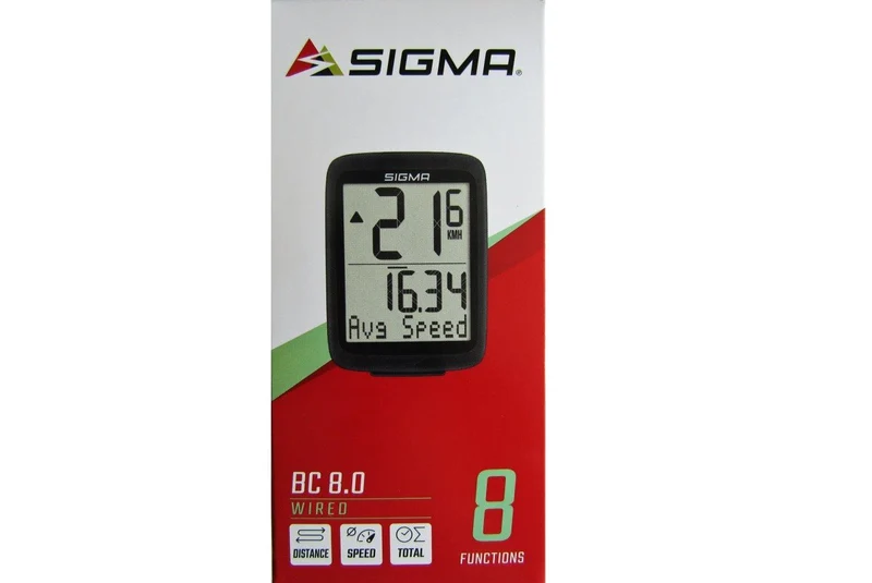 SIGMA Compteur vélo filaire BC 8.0 WR