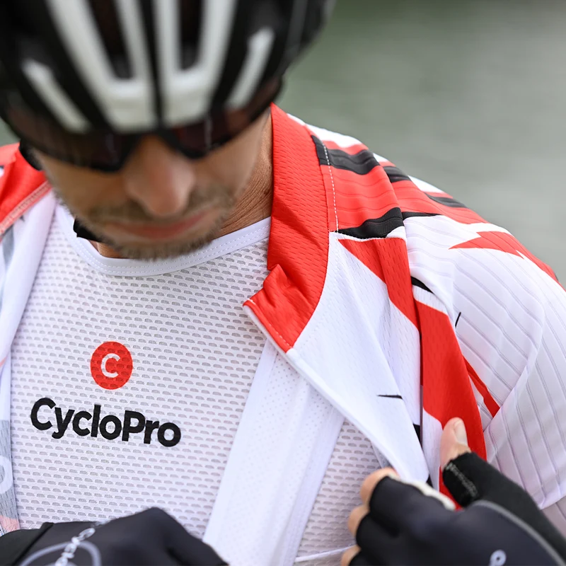 TENUE DE CYCLISTE ROUTE ROUGE - SENSAS+