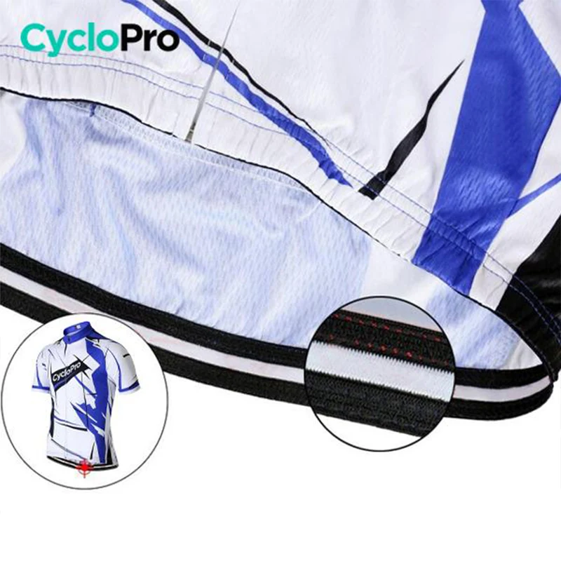 Maillot Cyclisme Route Bleu - Sensas+