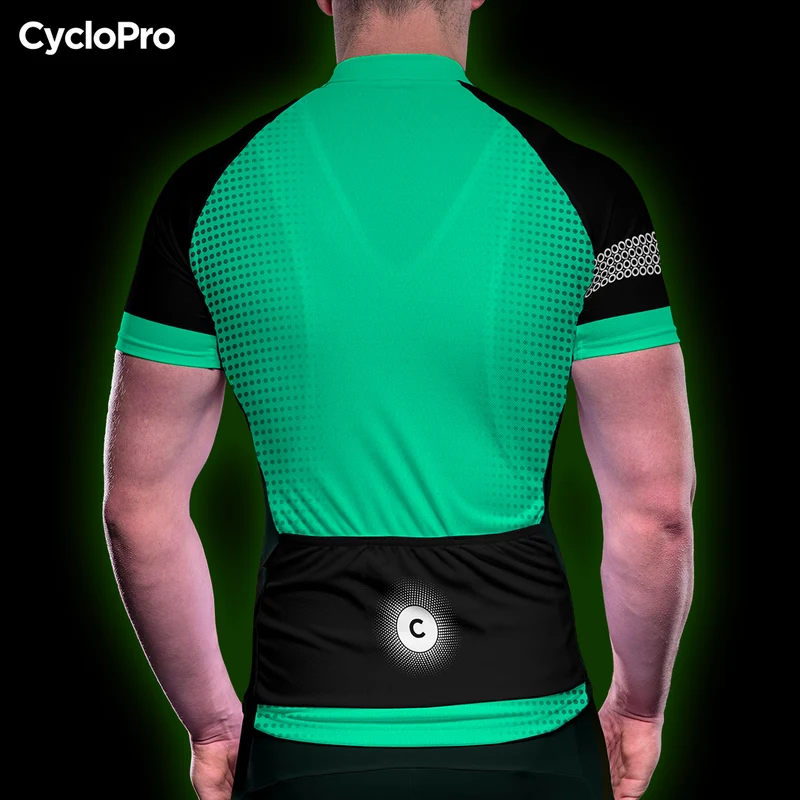 Pack Été Complet Turquoise Eklïps - Tenue Cycliste + Mitaines + Chaussettes + Lunettes